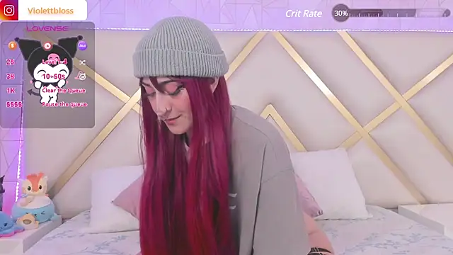 Violettbloss online show from January 10, 2025, 1:42 am