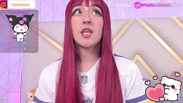 Violettbloss online show from January 14, 2025, 1:36 am