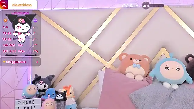 Violettbloss online show from January 17, 2025, 10:01 pm