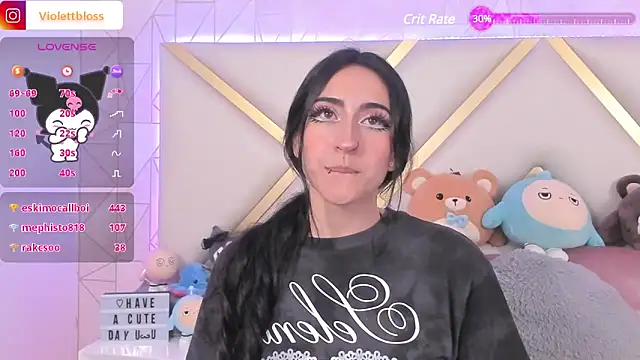 Violettbloss online show from February 6, 2025, 4:10 am