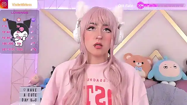 Violettbloss online show from February 10, 2025, 9:15 pm