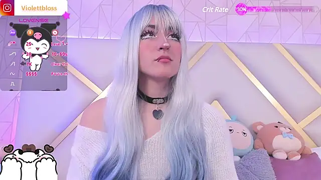 Violettbloss online show from March 14, 2025, 9:21 pm