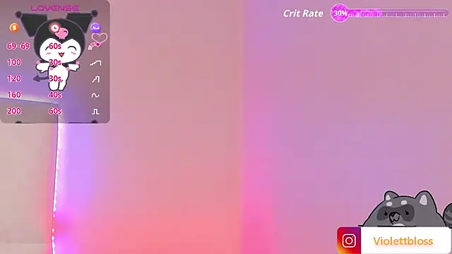 Violettbloss online show from September 9, 2025, 3:39 am