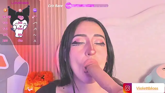 Violettbloss online show from September 12, 2025, 3:50 am