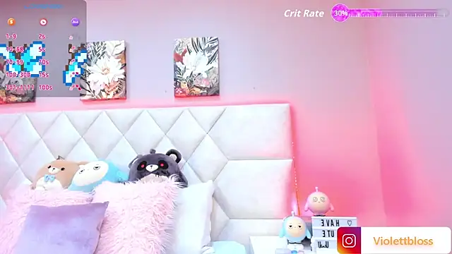 Violettbloss online show from September 19, 2025, 3:08 am