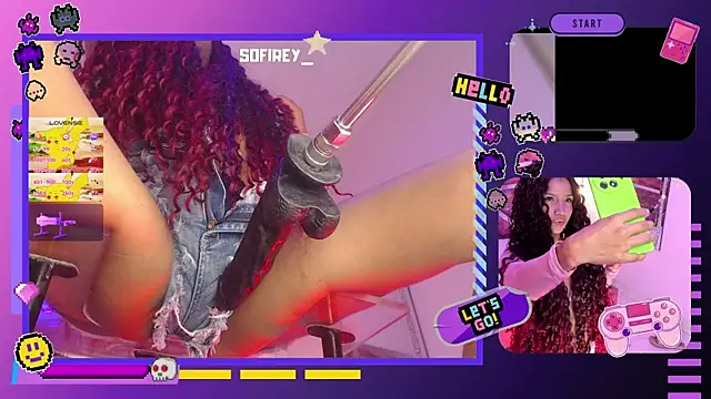 SofiRey  online show from October 27, 2025, 1:37 pm