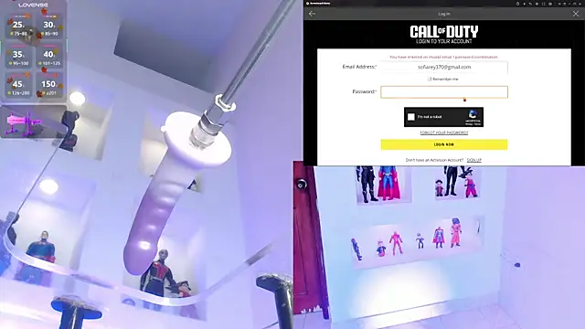 SofiRey  online show from January 8, 2026, 1:24 pm