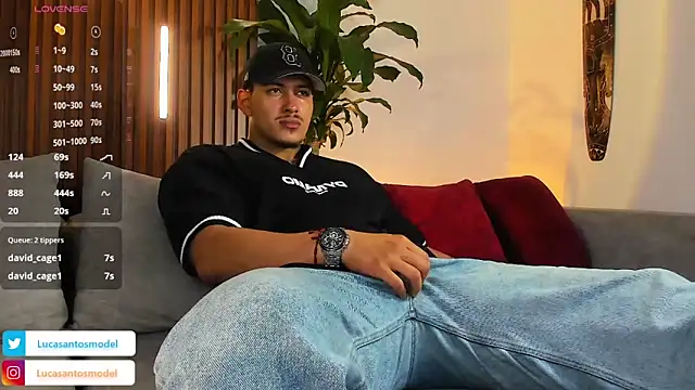 lucasanto  online show from March 8, 2026, 12:19 am