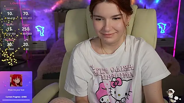 RedShinee online show from January 31, 2025, 5:19 am