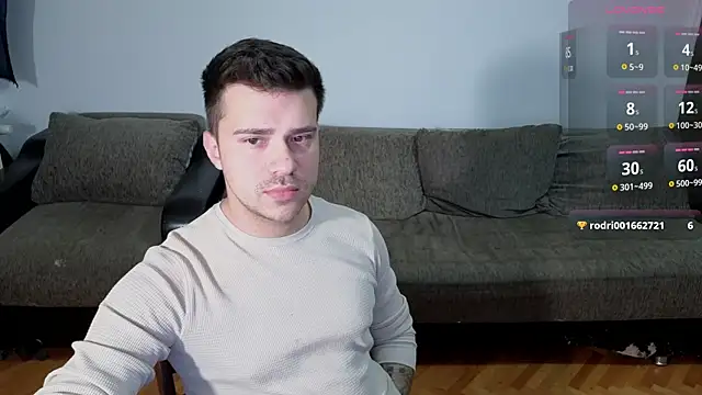 JohnnyStepBro online show from October 17, 2025, 8:22 pm