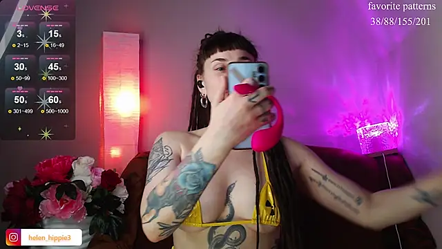 FoxRineHelen online show from March 14, 2026, 11:10 pm