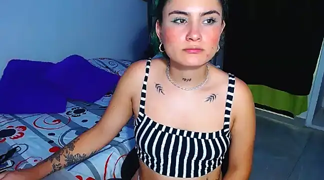 Black Baccara online show from March 22, 2025, 10:15 pm