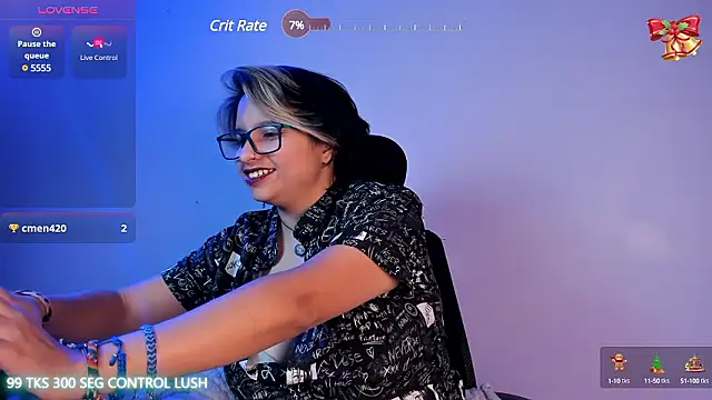 Snapshot of NovaGlitz chatting on December 2, 2024, 2:41 pm NovaGlitz online show from December 2, 2024, 2:41 pm