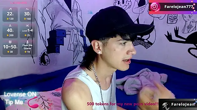 Snapshot of jeanfarelo chatting on June 24, 2026, 3:44 pm jeanfarelo online show from June 24, 2026, 3:44 pm