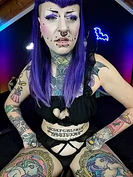 Purple Coffin666 online show from March 3, 2025, 6:55 pm