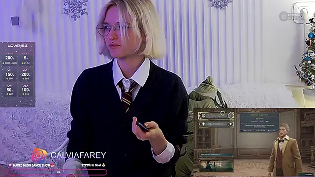 calviafarey online show from November 28, 2025, 7:44 am