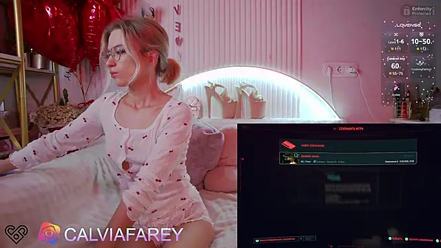 Snapshot of calviafarey chatting on February 21, 2026, 4:52 pm calviafarey online show from February 21, 2026, 4:52 pm