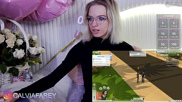 Snapshot of calviafarey chatting on February 26, 2026, 7:57 pm calviafarey online show from February 26, 2026, 7:57 pm