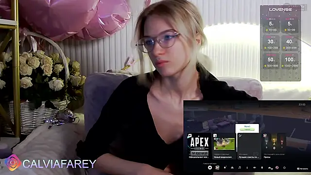 Snapshot of calviafarey chatting on March 1, 2026, 8:00 pm calviafarey online show from March 1, 2026, 8:00 pm