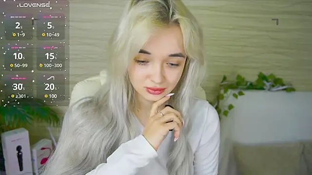 Ashley S online show from February 20, 2025, 3:23 am