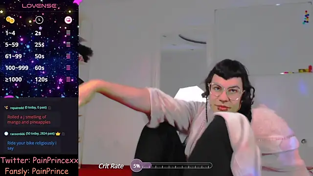 pain princee online show from December 5, 2024, 10:12 pm