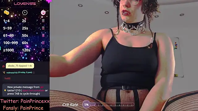 pain princee online show from December 19, 2024, 6:23 pm