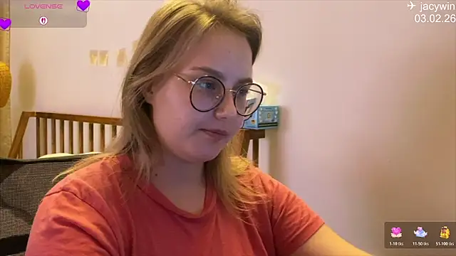 JacyWinslat online show from February 3, 2026, 4:34 pm