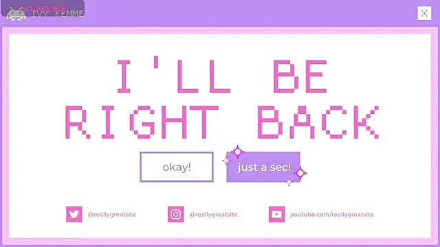 Alisson Beckett online show from February 21, 2025, 9:43 pm