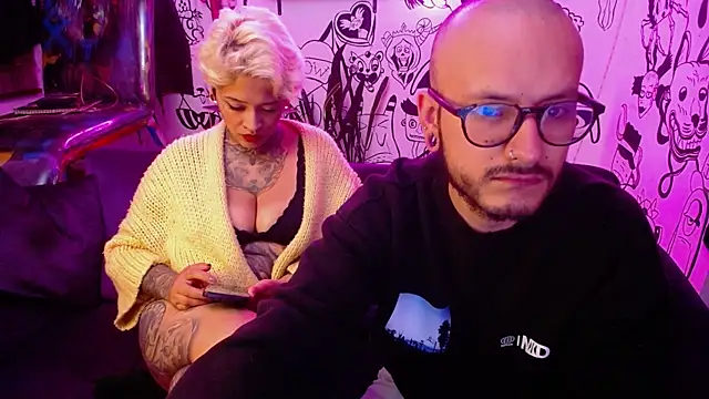 Snapshot of tatouagendecouple chatting on January 30, 2025, 5:30 am tatouagendecouple online show from January 30, 2025, 5:30 am