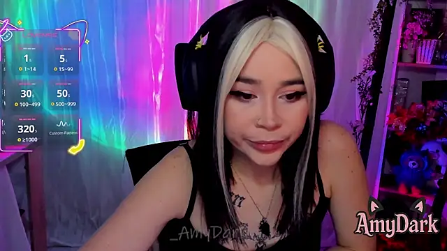  AmyDark online show from October 1, 2025, 11:16 am