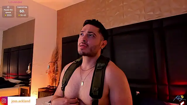 Snapshot of JossAckland chatting on February 20, 2026, 7:47 pm JossAckland online show from February 20, 2026, 7:47 pm