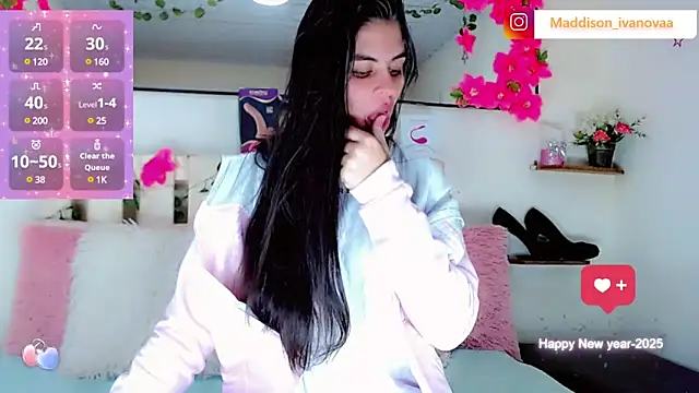 Snapshot of Madisson_Ivanova chatting on January 5, 2025, 5:09 am Madisson Ivanova online show from January 5, 2025, 5:09 am