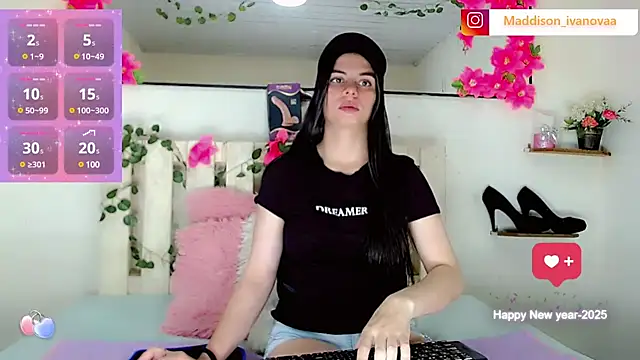 Snapshot of Madisson_Ivanova chatting on January 6, 2025, 1:42 am Madisson Ivanova online show from January 6, 2025, 1:42 am