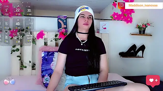 Snapshot of Madisson_Ivanova chatting on January 10, 2025, 10:04 pm Madisson Ivanova online show from January 10, 2025, 10:04 pm