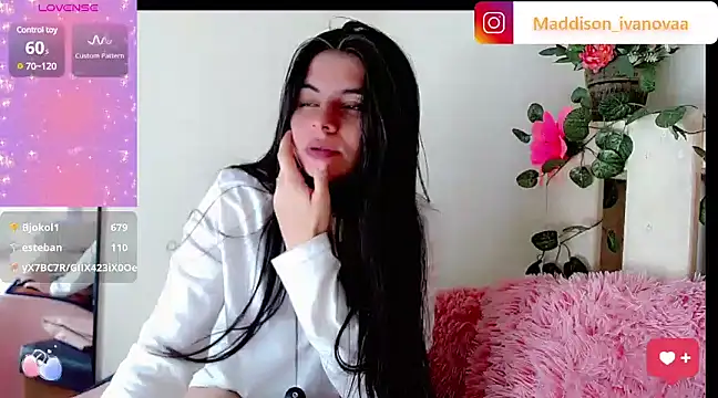Snapshot of Madisson_Ivanova chatting on January 25, 2025, 11:13 am Madisson Ivanova online show from January 25, 2025, 11:13 am