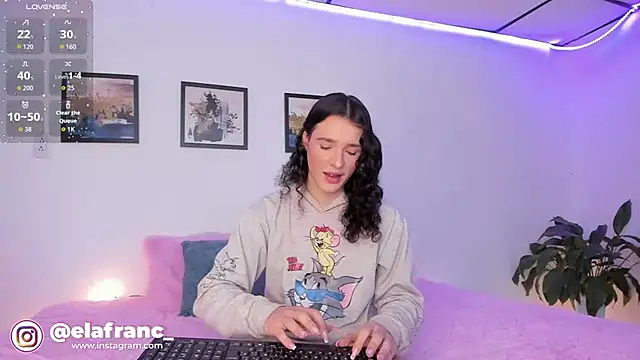 elafranco  online show from January 18, 2026, 7:28 pm