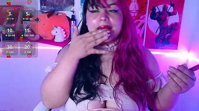 Pinky-Flower online show from March 14, 2025, 12:21 am