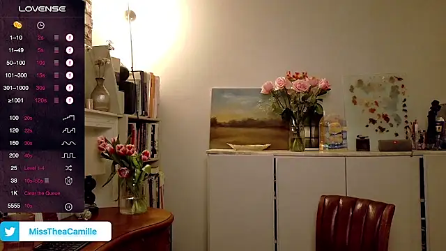 Snapshot of MissTheaCamille chatting on March 23, 2025, 2:37 am MissTheaCamille online show from March 23, 2025, 2:37 am