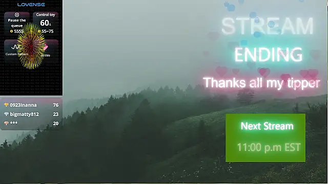 ivynyxx online show from March 1, 2025, 2:37 am