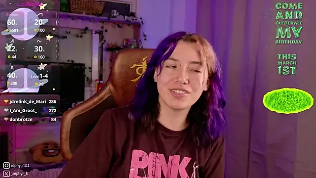  zephyr  online show from February 15, 2025, 3:20 am