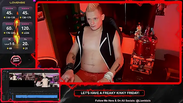 Snapshot of LiamIdols chatting on January 20, 2025, 8:07 pm LiamIdols online show from January 20, 2025, 8:07 pm