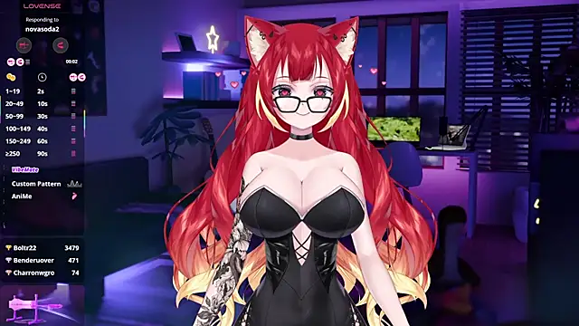 LewdKira VT online show from February 3, 2025, 10:14 am