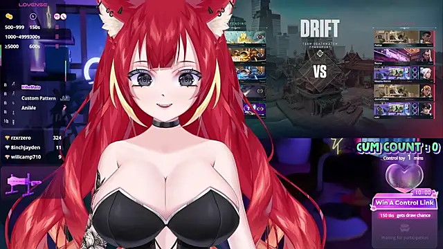 LewdKira VT online show from March 2, 2025, 9:21 am