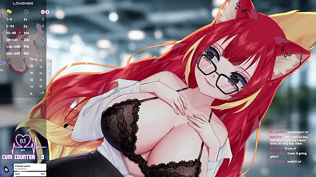 LewdKira VT online show from February 17, 2026, 6:36 pm