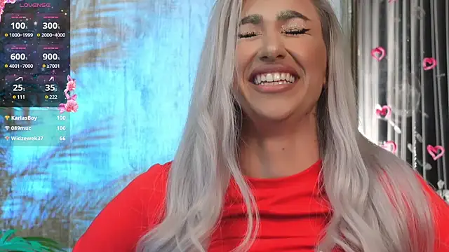 KarlaBart online show from November 14, 2025, 8:29 pm