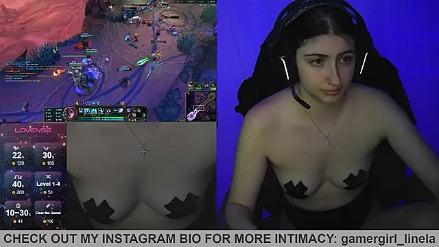 Gamergirl-Linela online show from January 16, 2026, 1:53 am