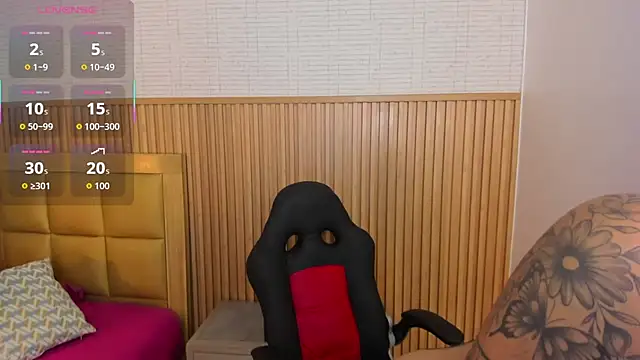 MEGANZARICK online show from October 10, 2025, 12:37 pm