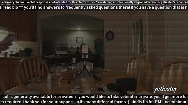 Snapshot of yetieater chatting on December 30, 2024, 3:58 am yetieater online show from December 30, 2024, 3:58 am