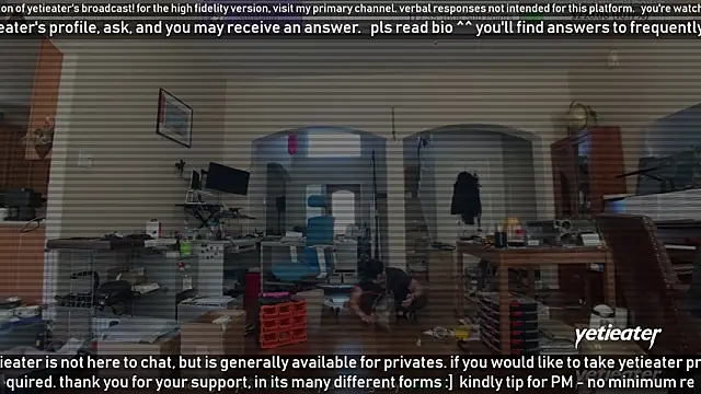 Snapshot of yetieater chatting on January 6, 2025, 9:00 pm yetieater online show from January 6, 2025, 9:00 pm