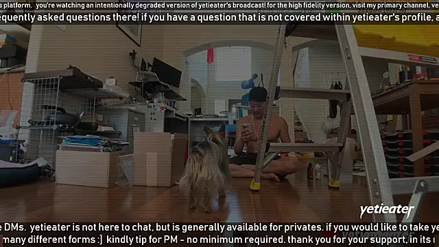 Snapshot of yetieater chatting on March 13, 2025, 9:59 pm yetieater online show from March 13, 2025, 9:59 pm